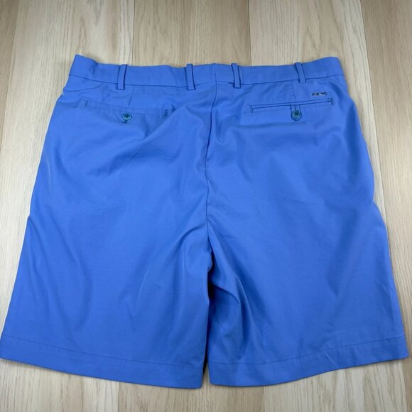 RLX Ralph Lauren Mens Blue Classic Fit Performance Golf Club Shorts Size 38 - Picture 7 of 10